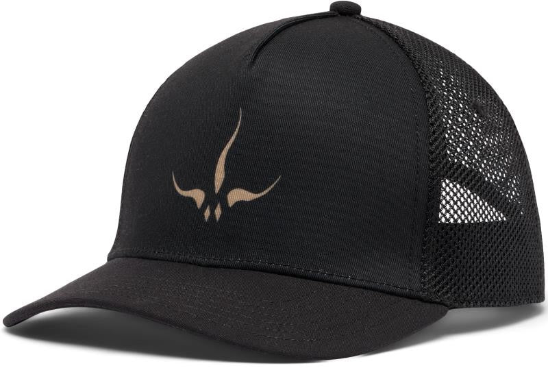 Roads Ahead Trucker - black prana horns 1