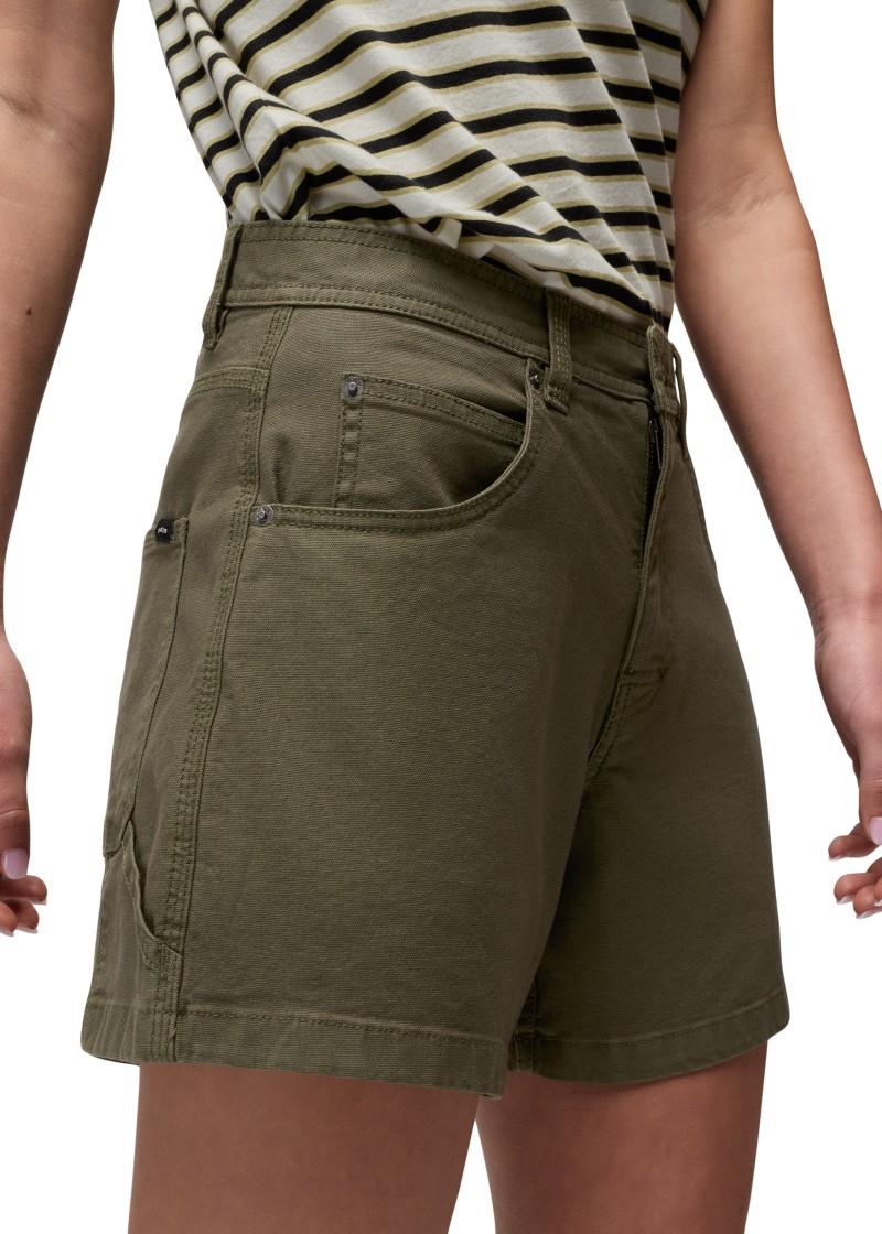 Rock Ridge High Rise Shorts, 5" Inseam - Womens - cargo green 1