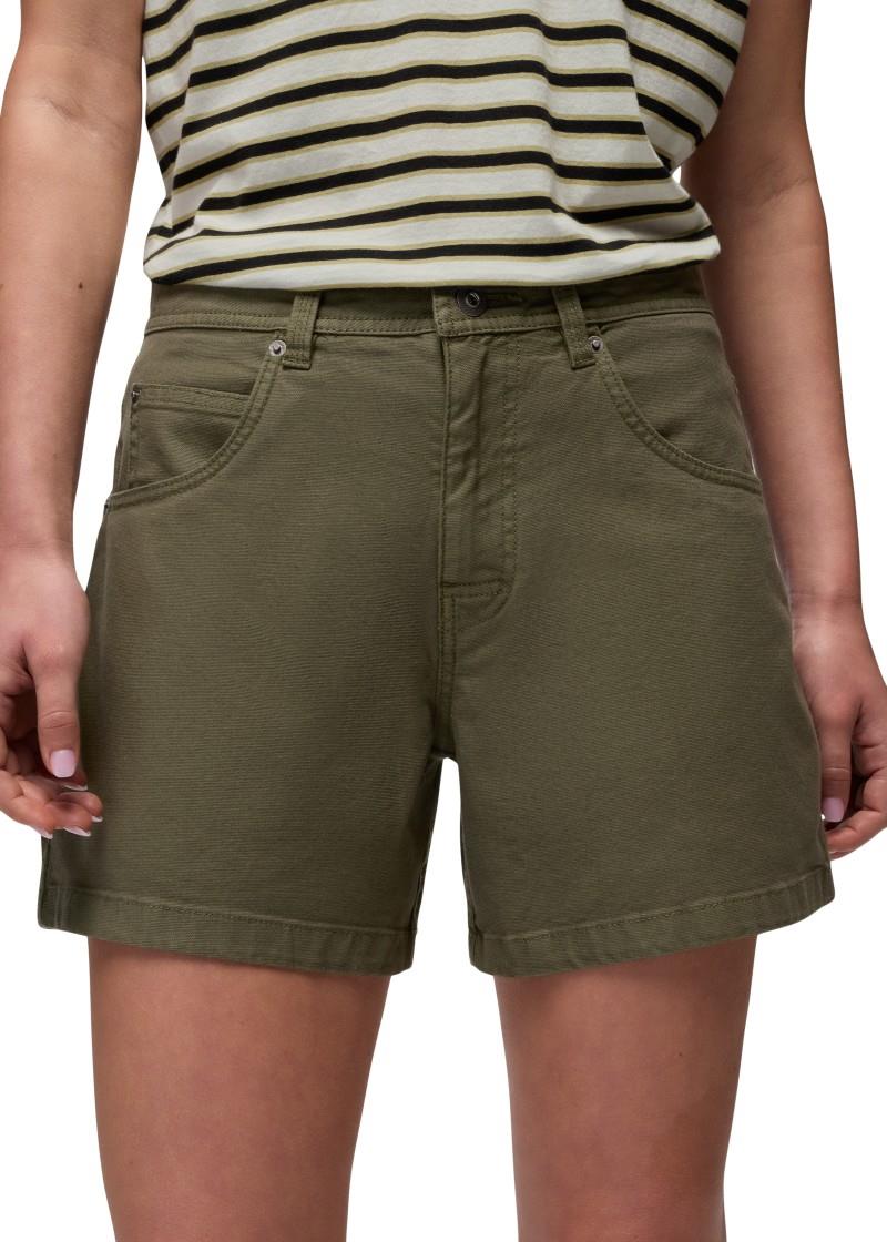 Rock Ridge High Rise Shorts, 5" Inseam - Womens - cargo green 1