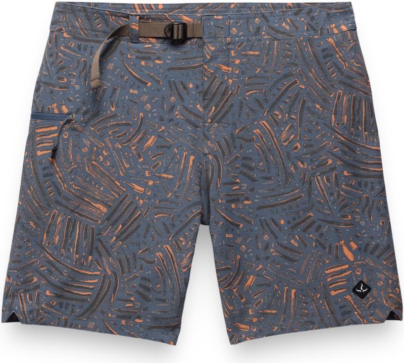 Rock Shock BoardShorts, 8" Inseam - Mens - bluff blue marks 1