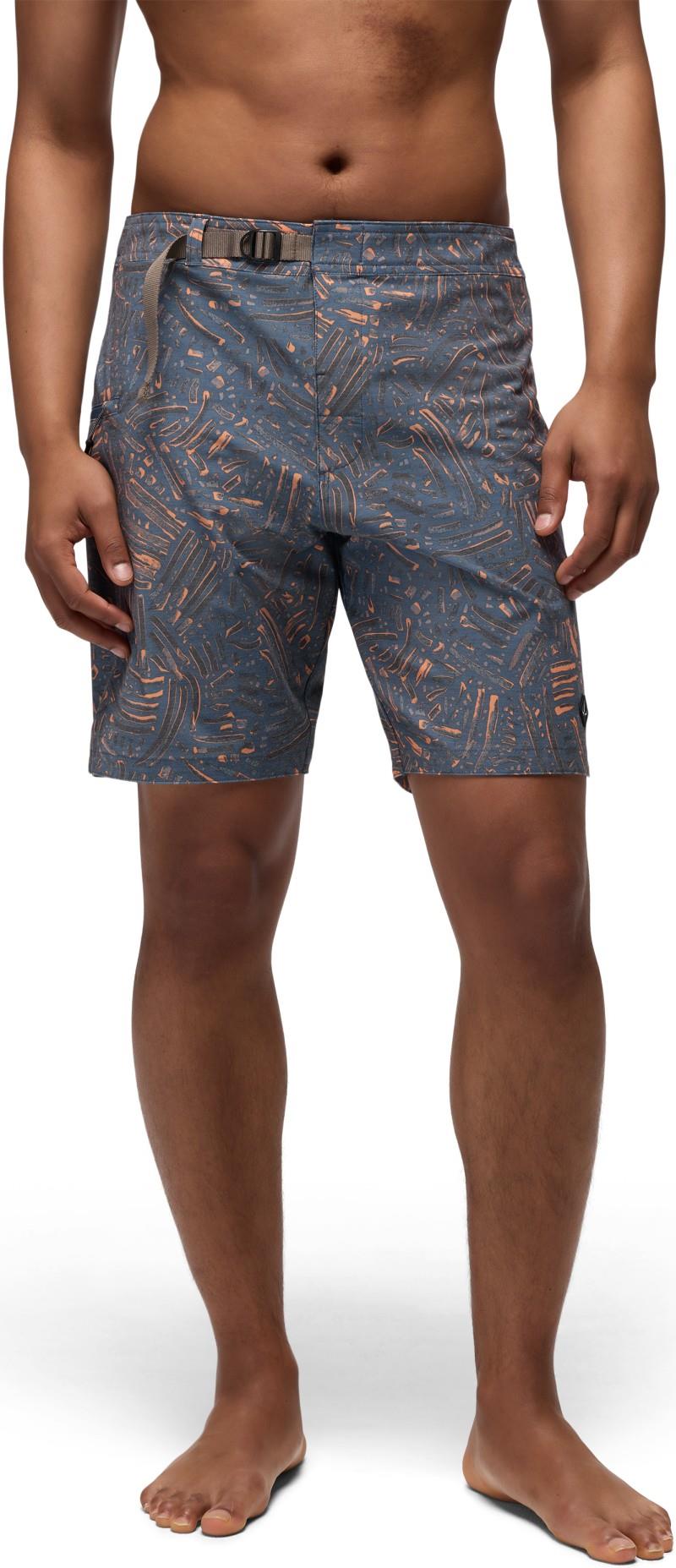 Rock Shock BoardShorts, 8" Inseam - Mens - bluff blue marks 1