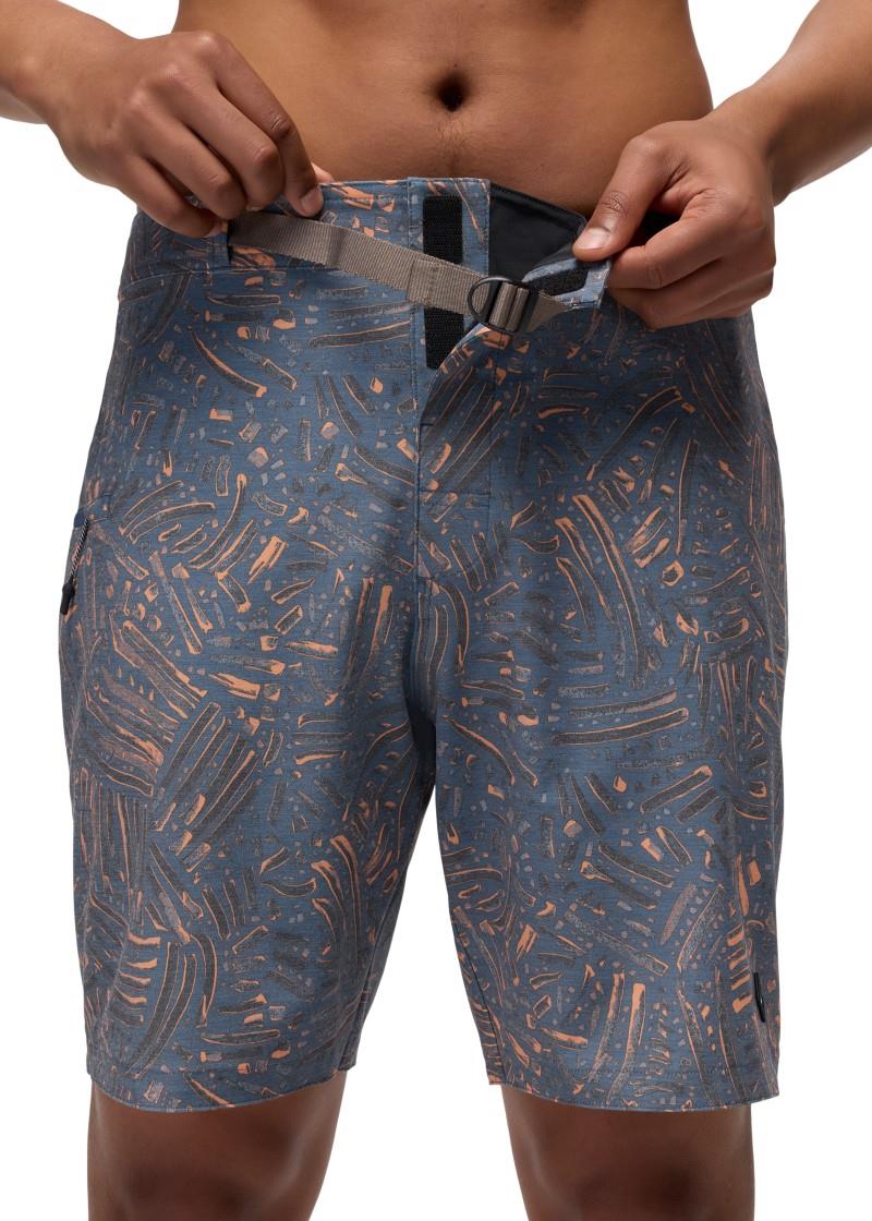 Rock Shock BoardShorts, 8" Inseam - Mens - bluff blue marks 1