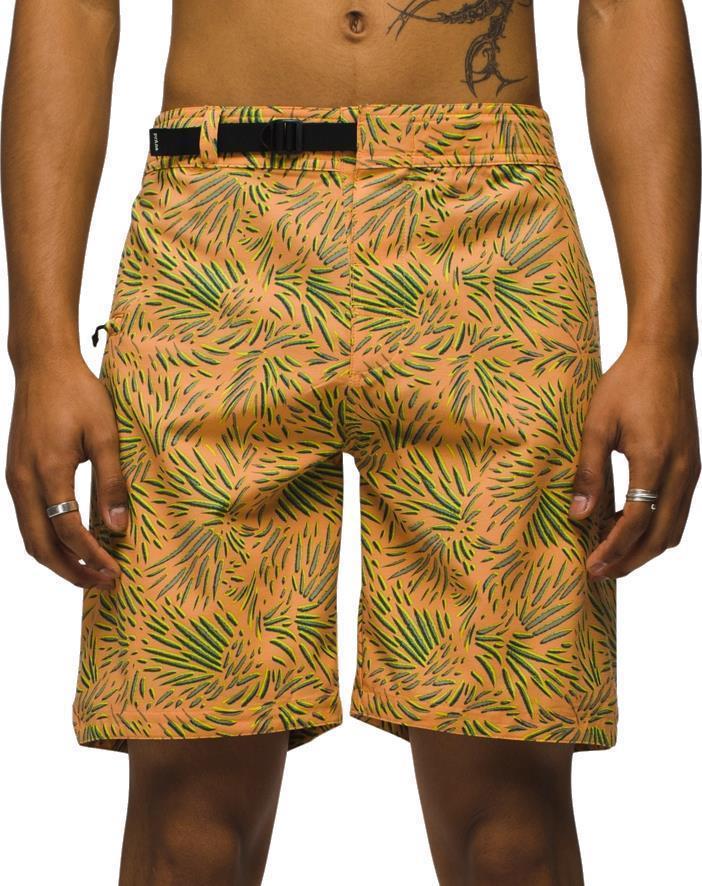 Rock Shock Boardshorts, 6" Inseam - Mens - Aura Glow Fronds 2