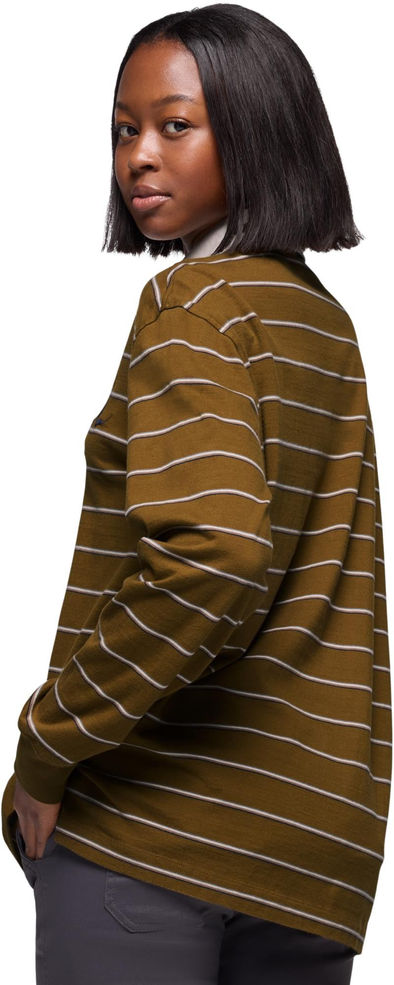 Rockblock Rugby Shirt - Mens - retro olive 1