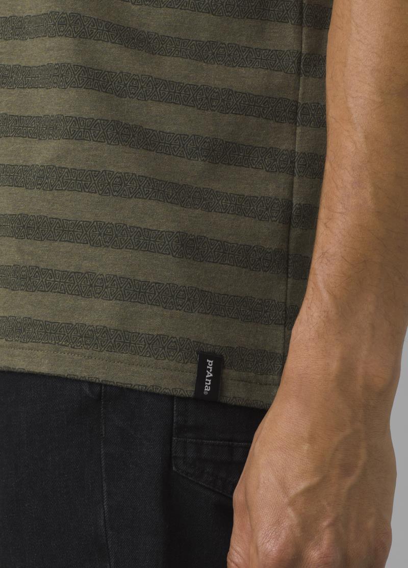 Roots Studio Pocket T-Shirt - Mens - cargo green 1
