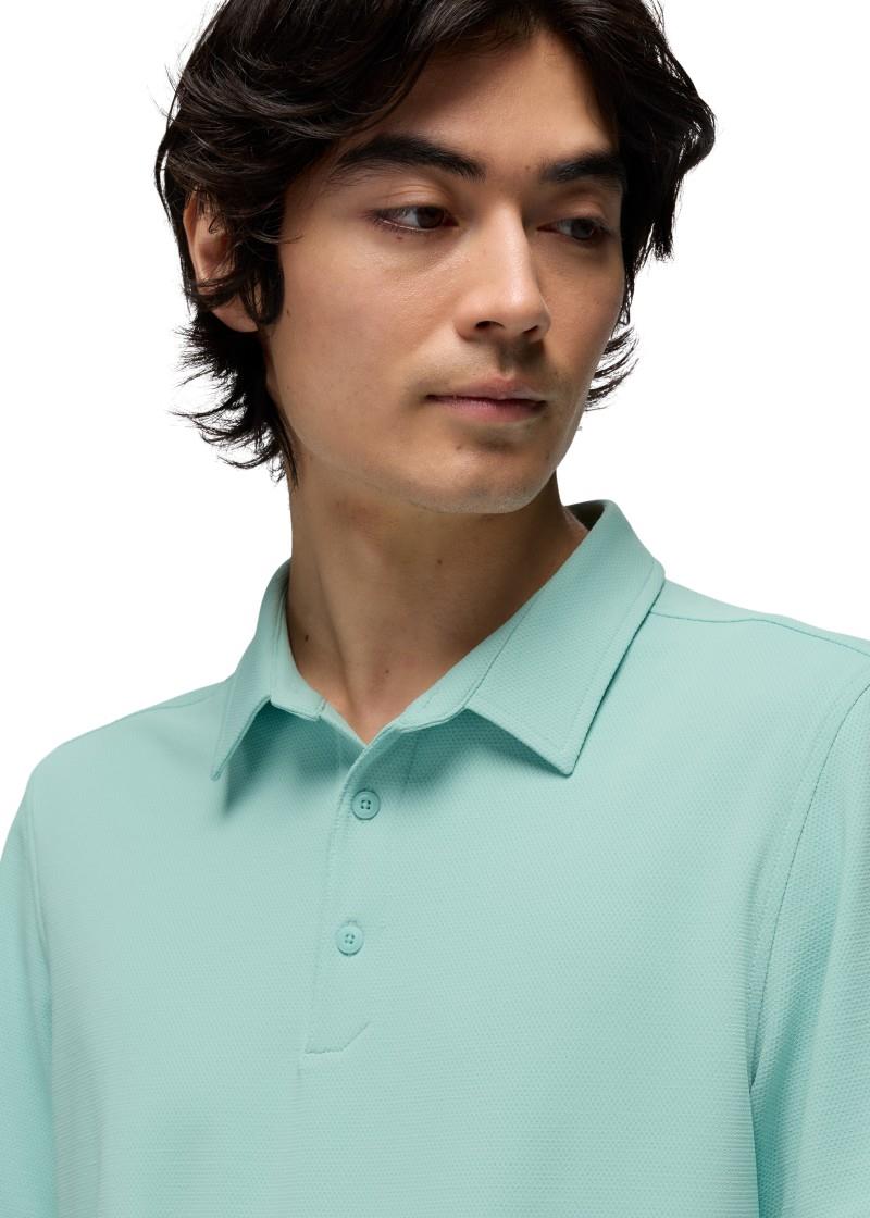 Rotator SS Polo - Mens - sea glass 1