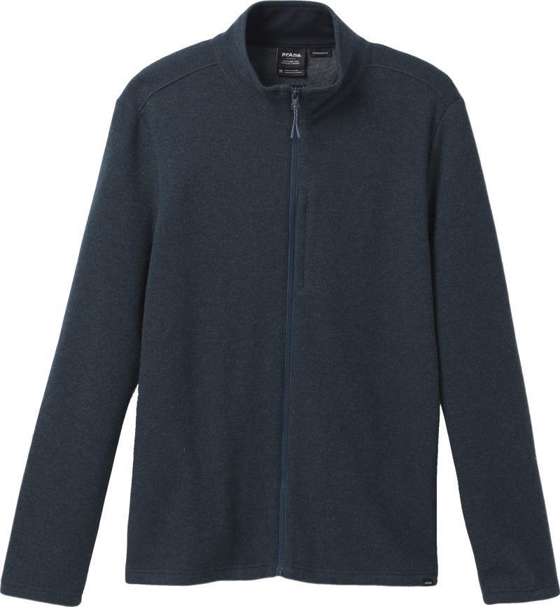 Route Tracker Sweater Jacket - Mens - nautical heather 1