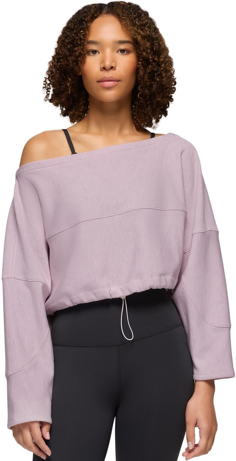 Sacred Space Cinched Crop - Womens - luminous heather 1
