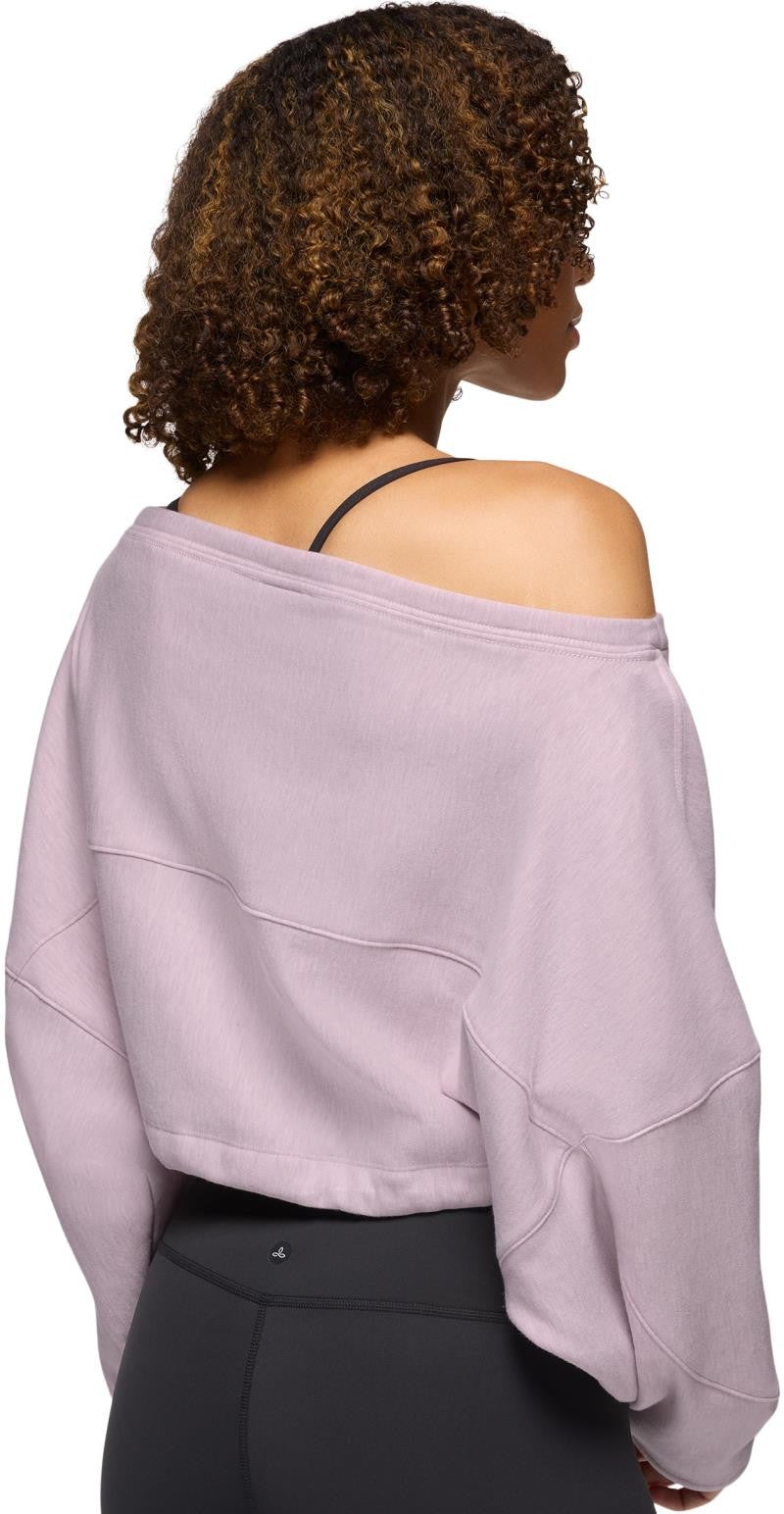Sacred Space Cinched Crop - Womens - luminous heather 1