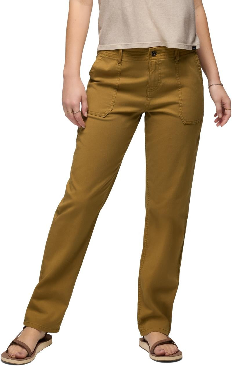 Sancho Boyfriend Pants, Reg - Womens - retro olive 1