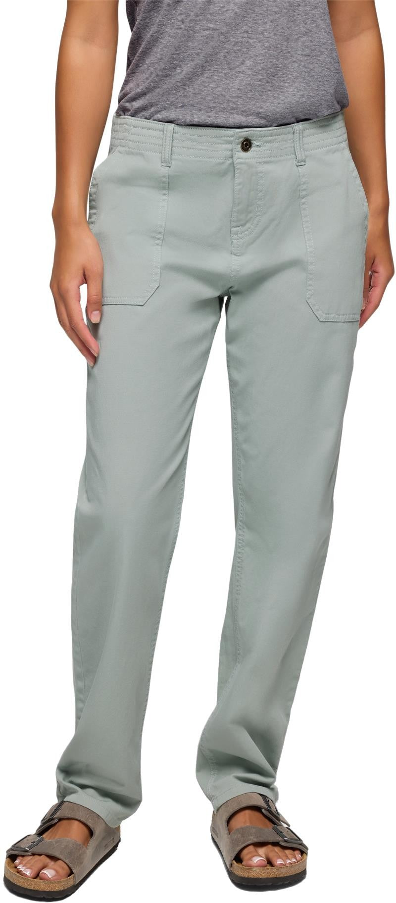 Sancho Boyfriend Pants, Reg - Womens - saltwater 1