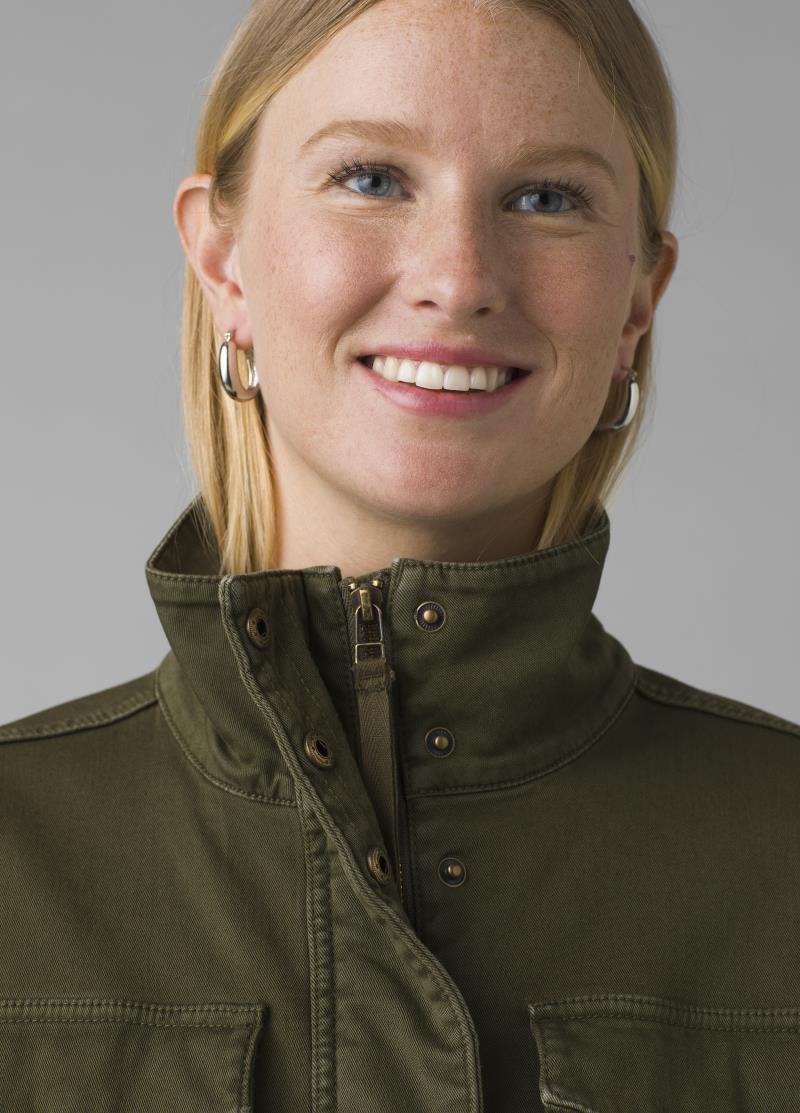 Sancho Jacket - Womens - Cargo Green 5