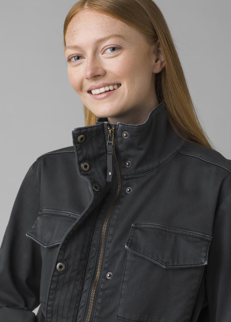Sancho Jacket - Womens - Charcoal 4