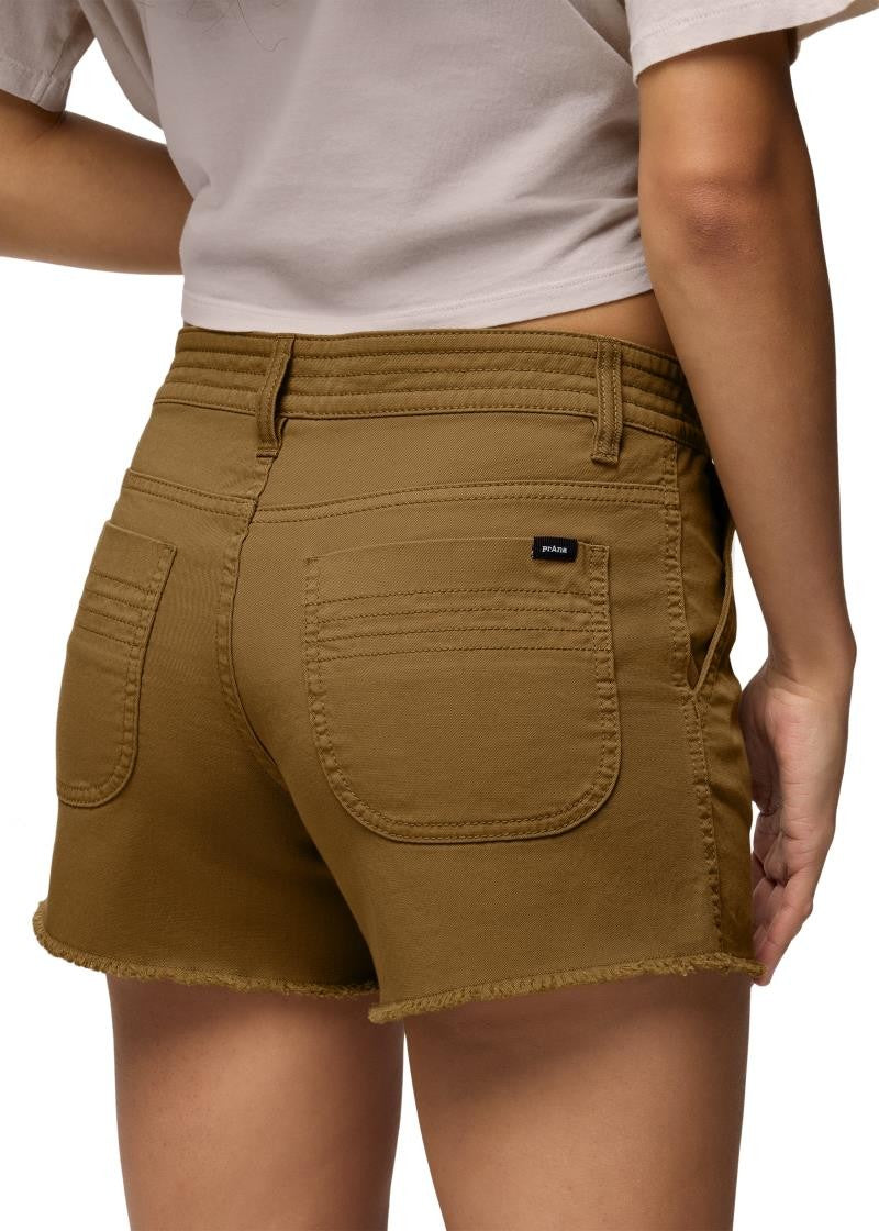 Sancho Shorts, 4" Inseam - Womens - retro olive 1