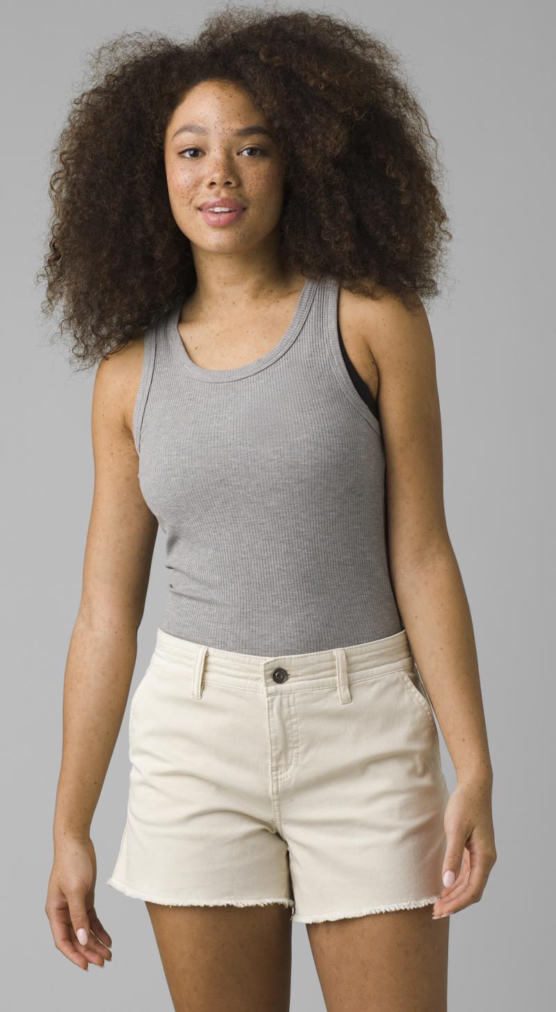 Sancho Shorts, 5" Inseam - Womens - Chalk 2