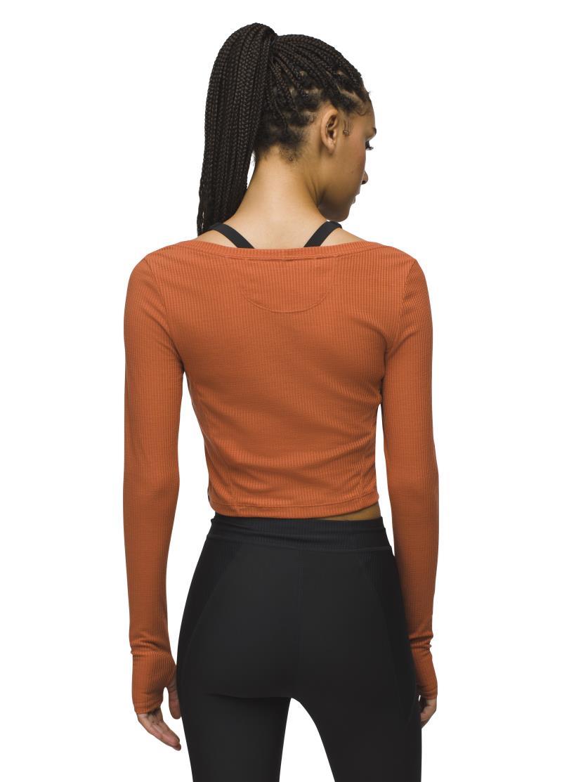 Send Off LS - Womens - Terracotta 2