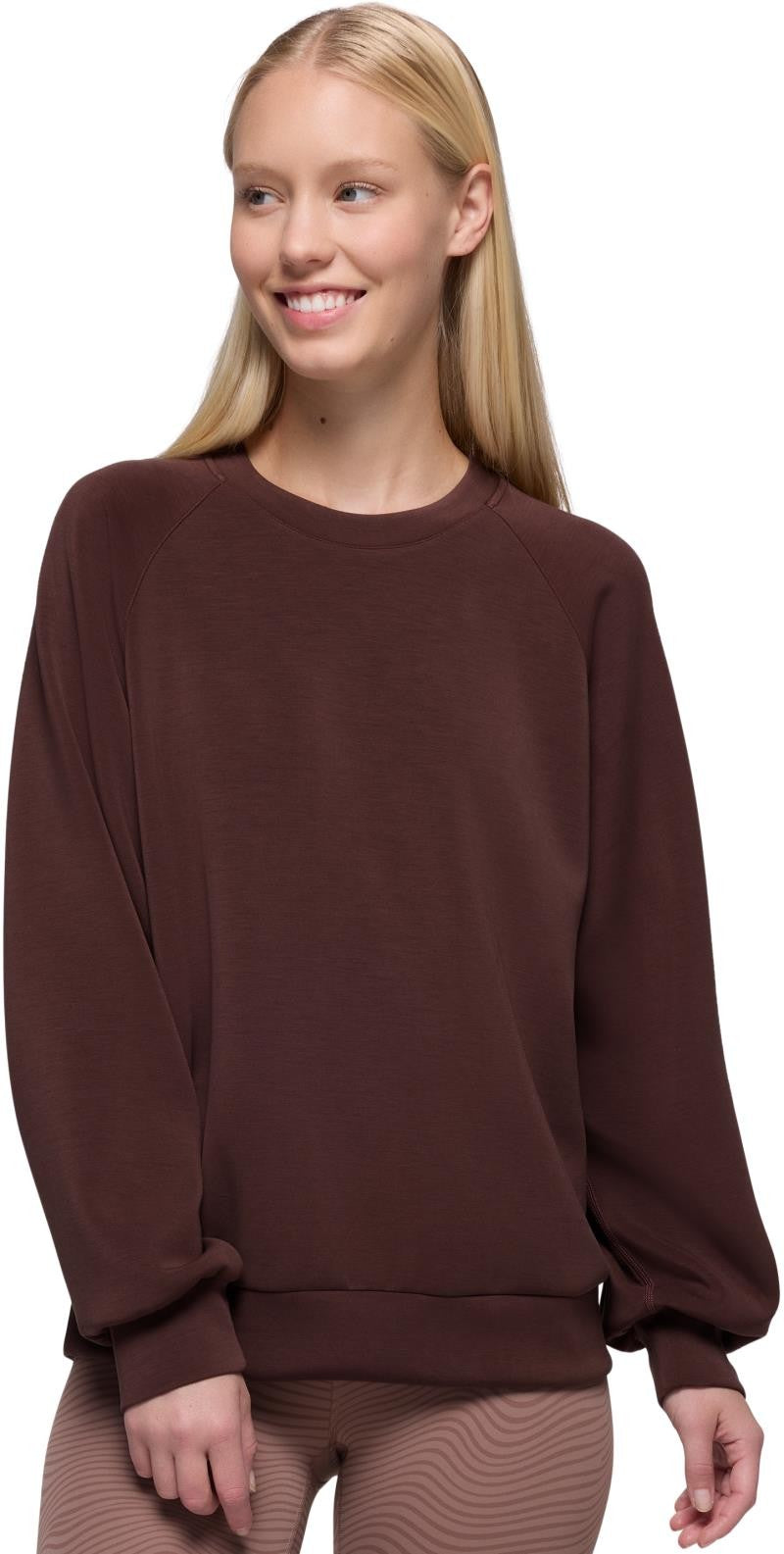 Shea Crewneck - Womens - mocha 1