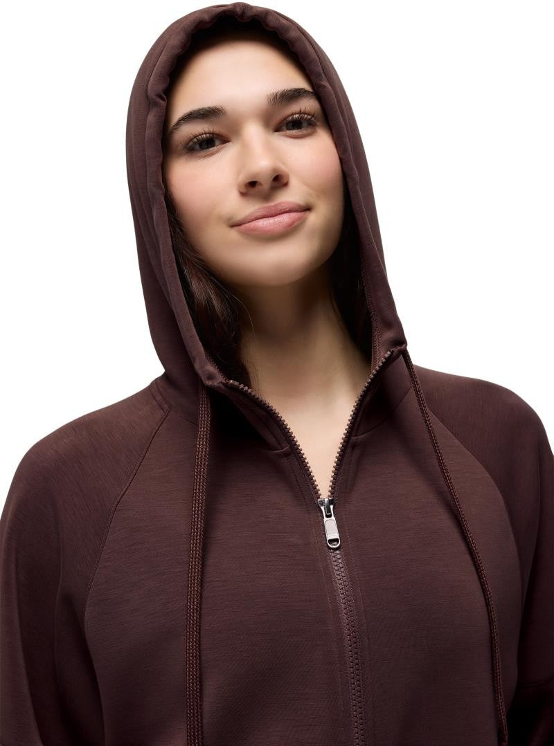 Shea Full Zip - Womens - mocha 1