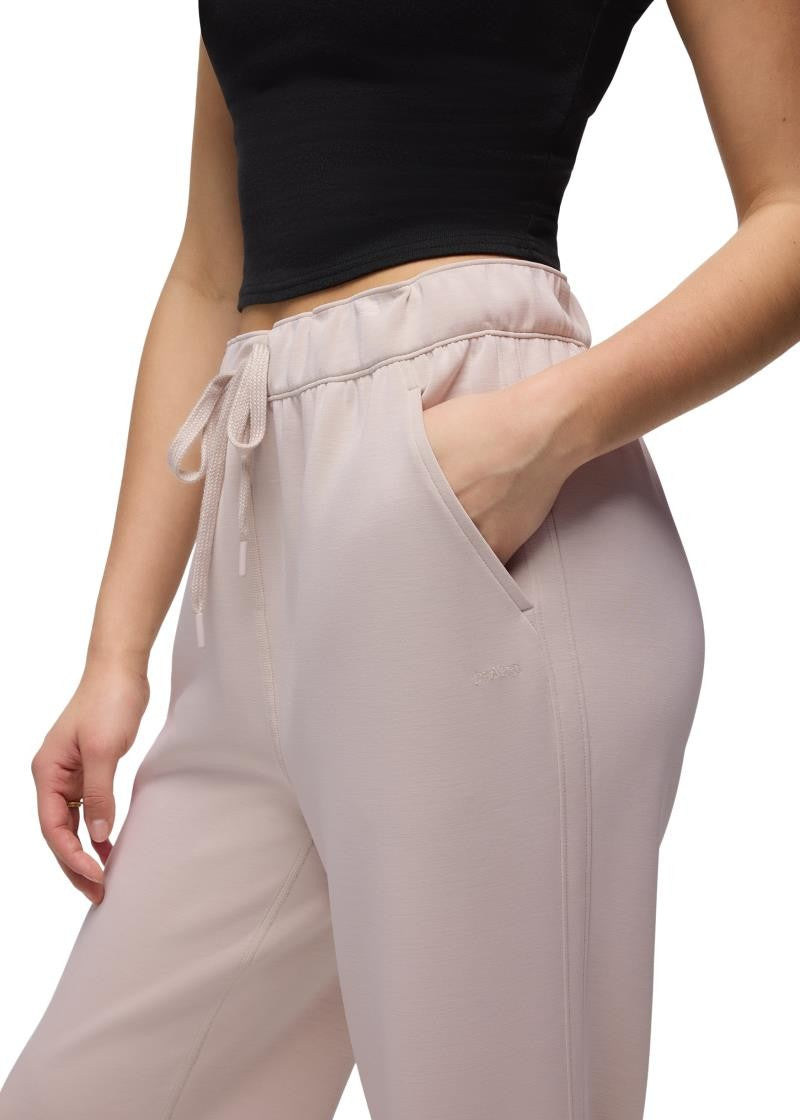 Shea High Rise Joggers - Womens - almond 1