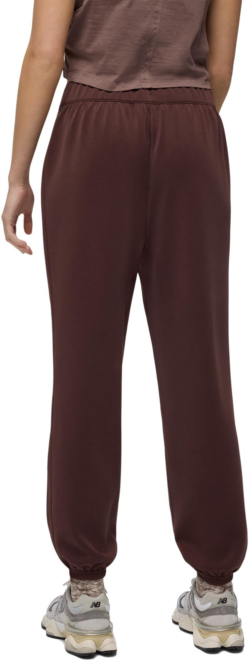 Shea High Rise Joggers - Womens - mocha 1