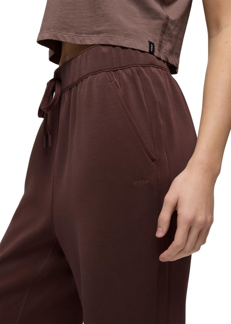 Shea High Rise Joggers - Womens - mocha 1