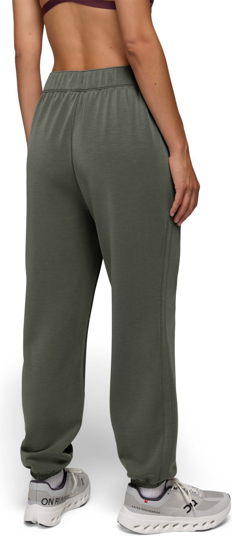 Shea High Rise Joggers - Womens - thyme 1