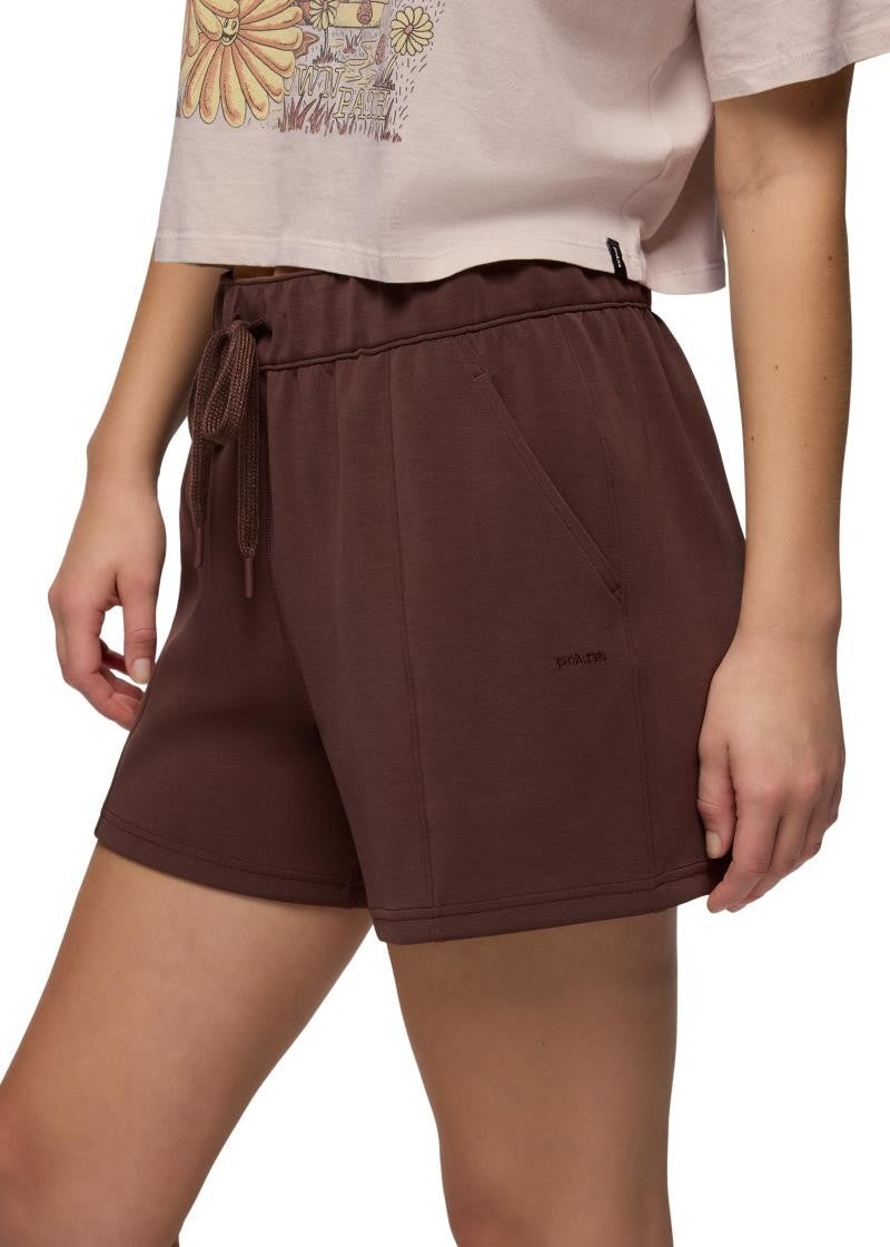 Shea High Rise Shorts, 3" Inseam - Womens - mocha 1
