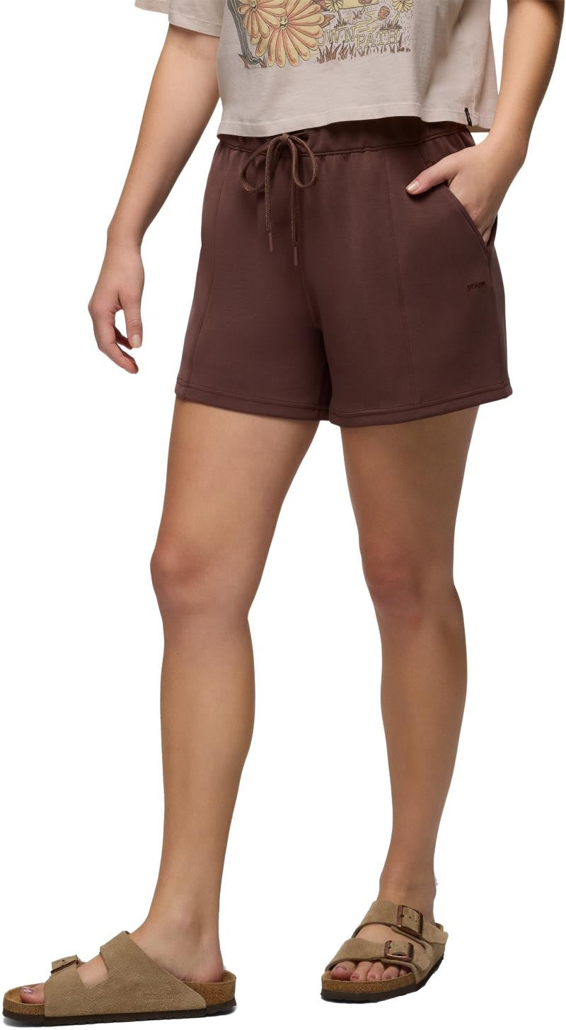 Shea High Rise Shorts, 3" Inseam - Womens - mocha 1