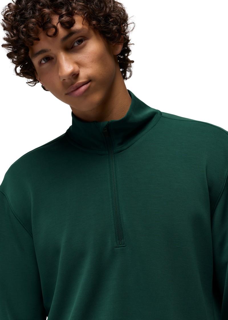 Shea Soft 1/4 Zip - Mens - root green 1