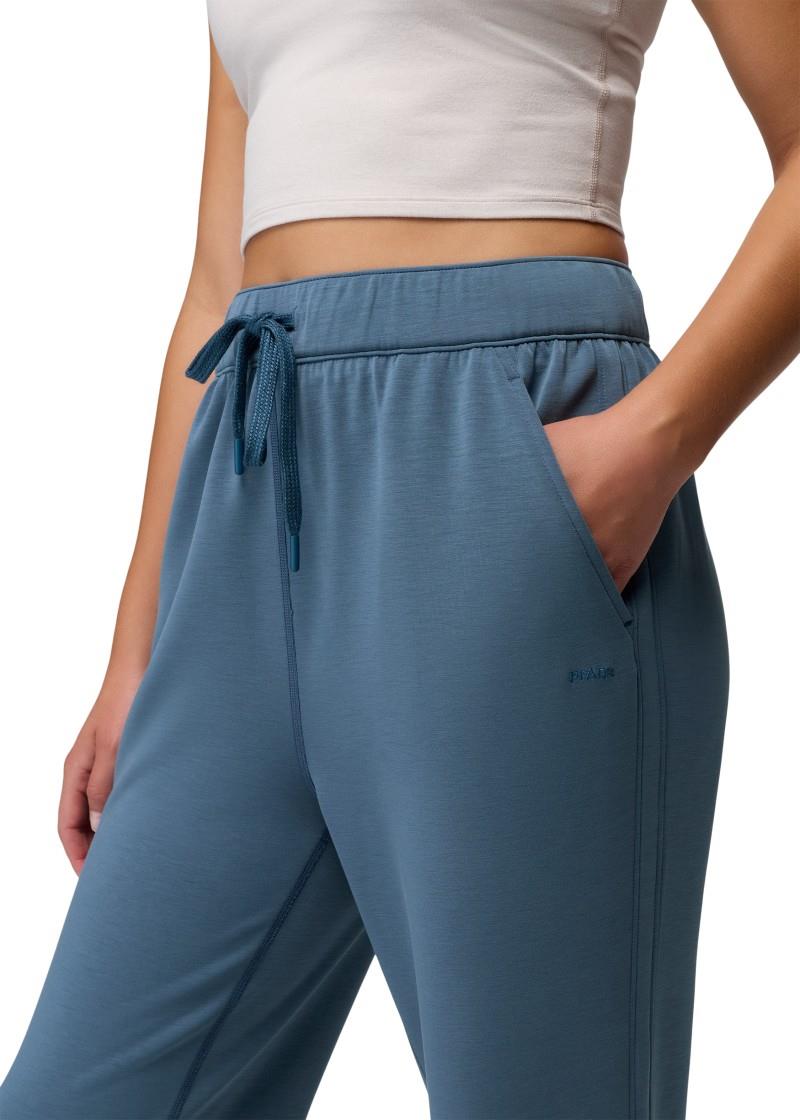 Shea Soft High Rise Joggers - Womens - bluff blue 1