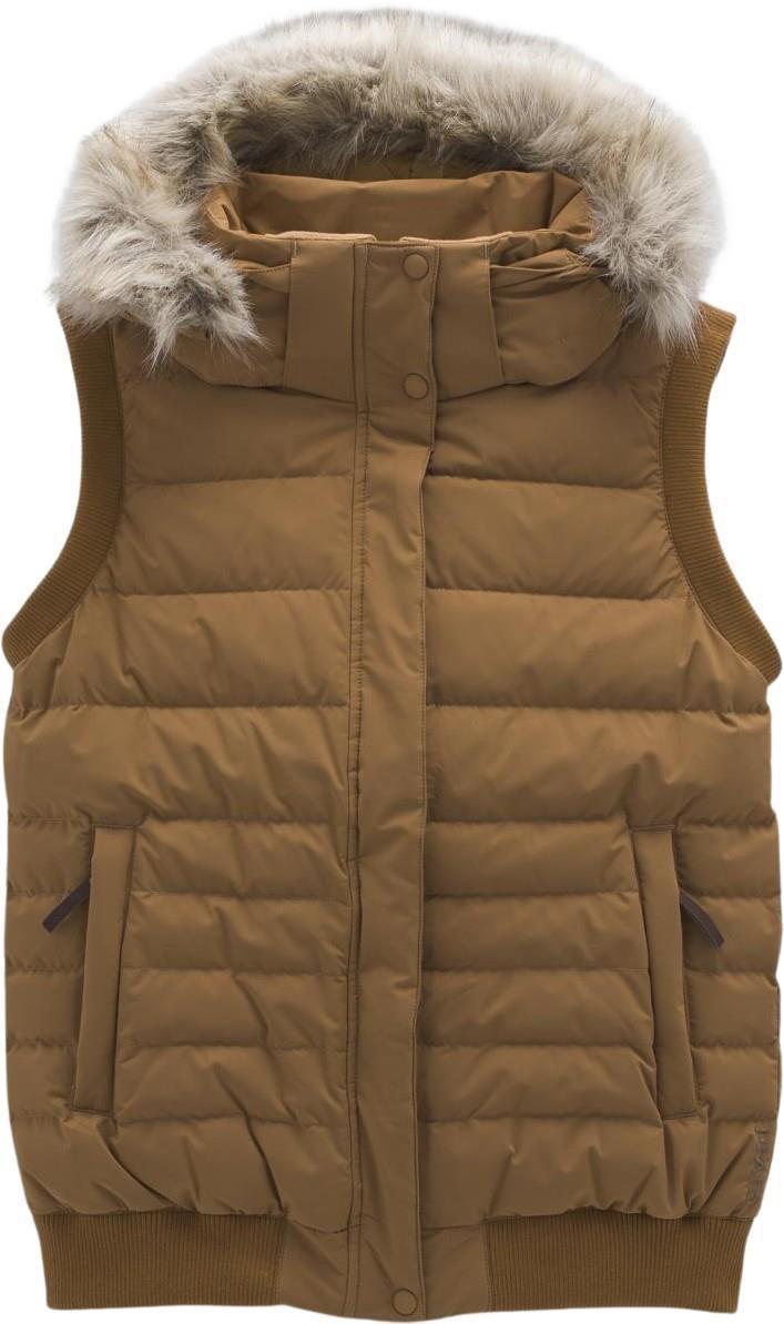 Shiroma Bomber Vest - Womens - Camel 1