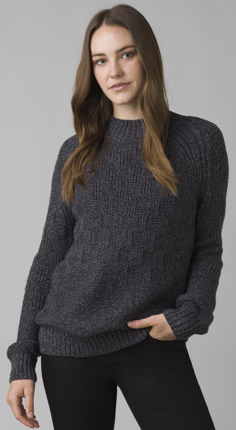 Sky Meadow Sweater - Womens - charcoal 1