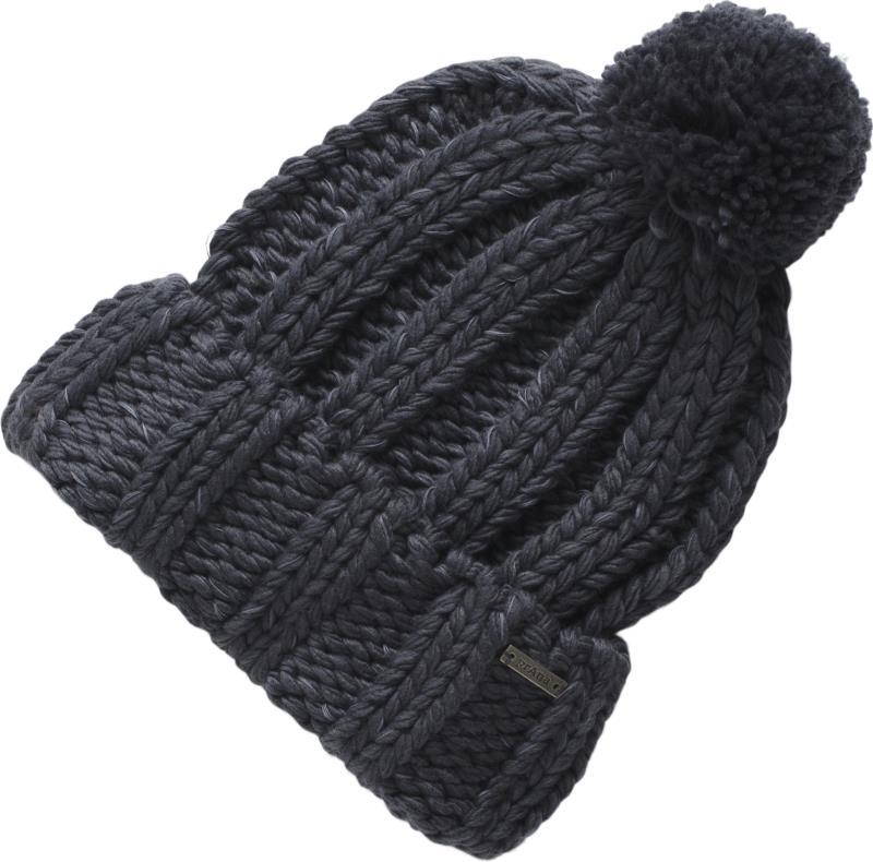 Snow Crystal Beanie - Charcoal 1