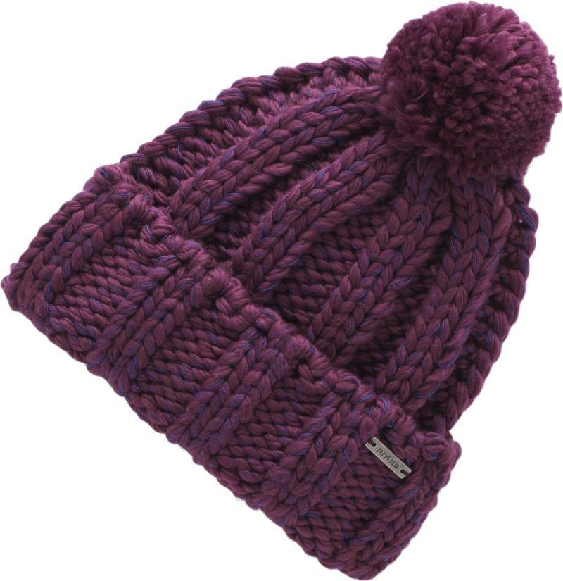 Snow Crystal Beanie - Mulberry 1