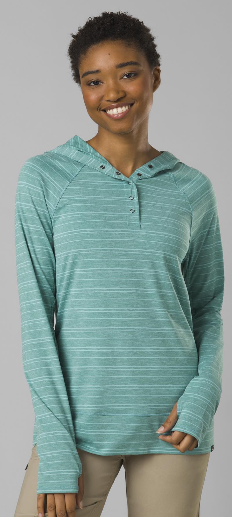 Sol Searcher Hoodie - Womens - Cove Stripe 2