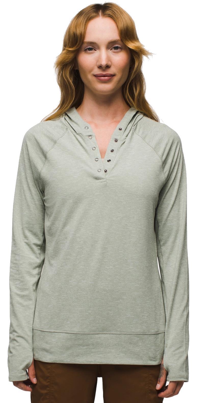 Sol Searcher Hoodie - Womens - Juniper Green 2