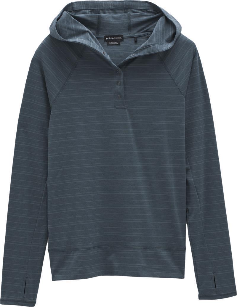 Sol Searcher Hoodie - Womens - Weathered Blue Stripe 1