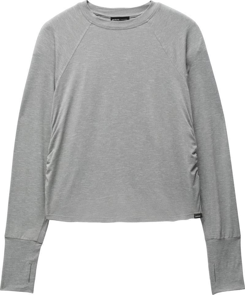 Sol Searcher LS Crew - Womens - Heather Grey 1