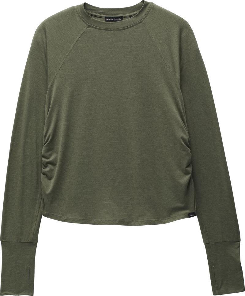 Sol Searcher LS Crew - Womens - Rye Green 1