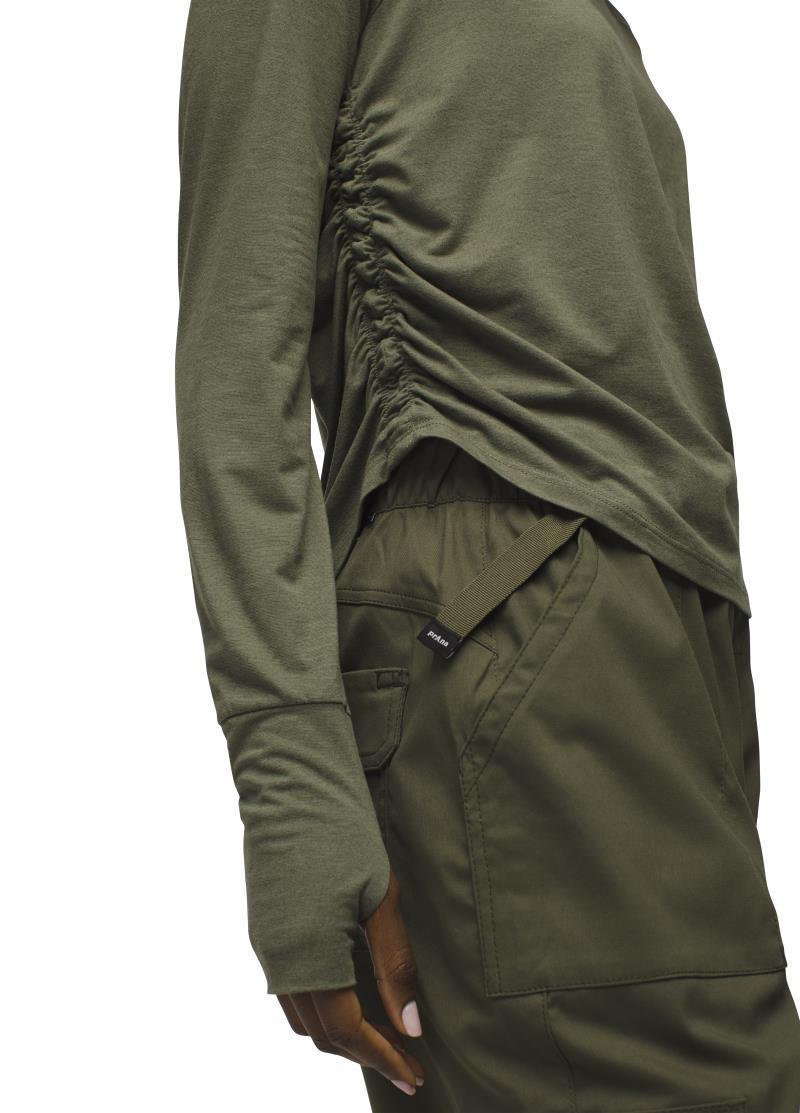 Sol Searcher LS Crew - Womens - Rye Green 4