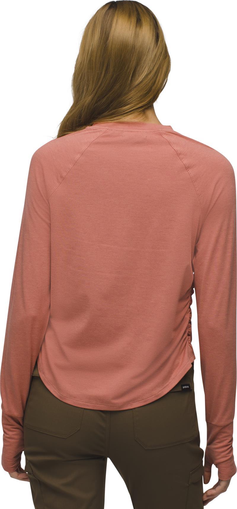 Sol Searcher LS Crew - Womens - Terracotta 3