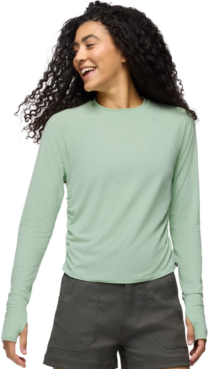 Sol Searcher LS Crew - Womens - bio mint 1