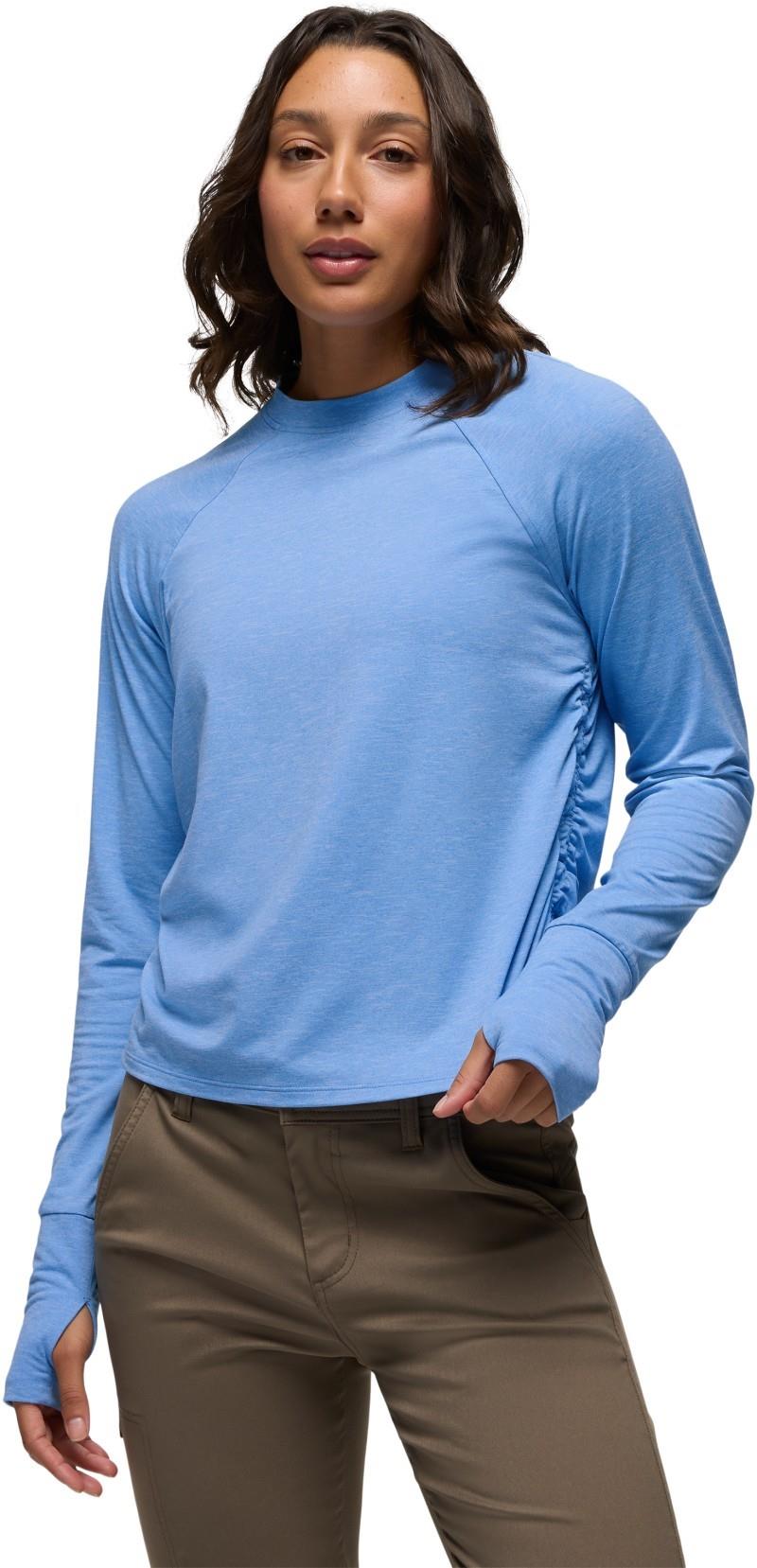 Sol Searcher LS Crew - Womens - blue vibes 1