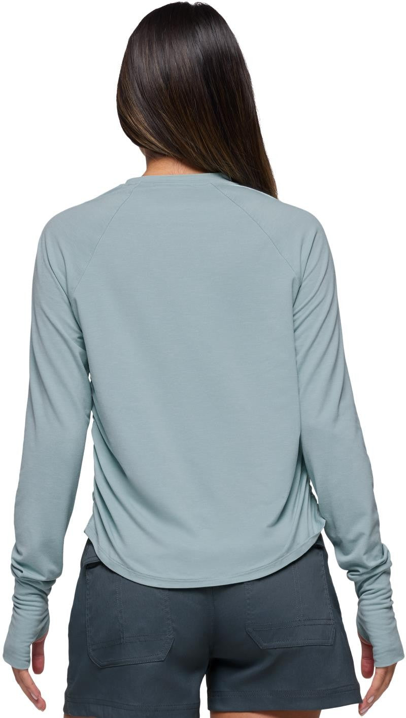 Sol Searcher LS Crew - Womens - saltwater 1