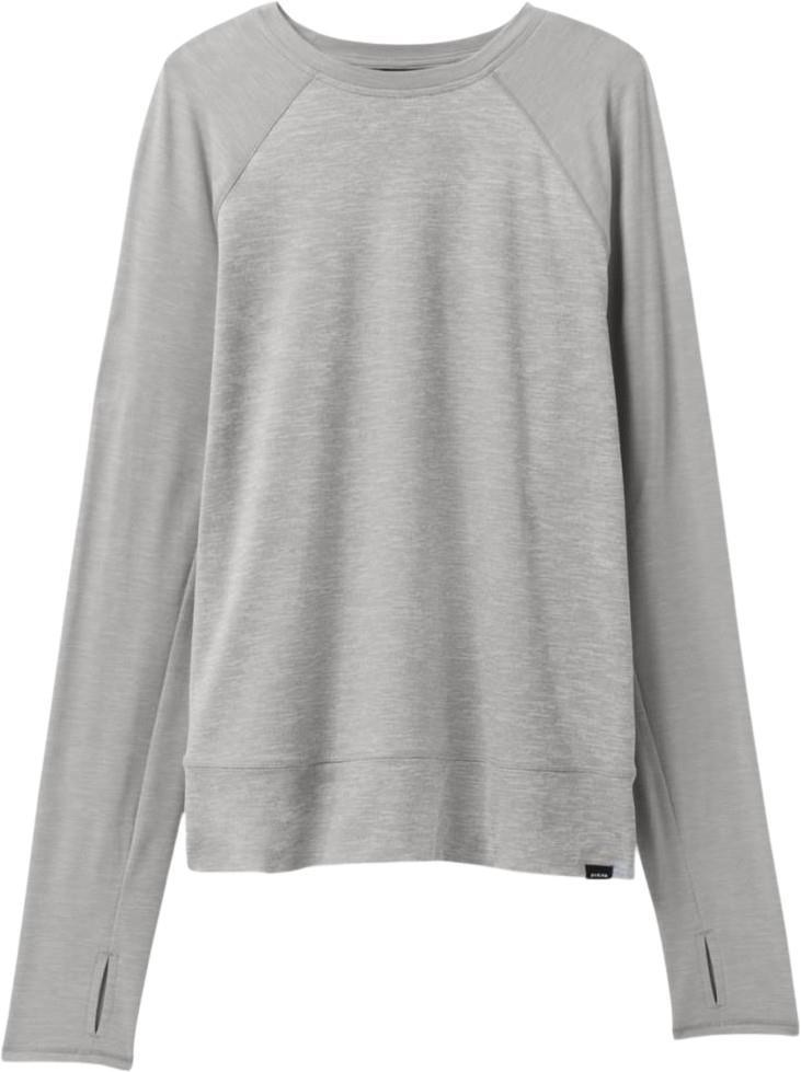Sol Searcher LS Top - Womens - Heather Grey 1