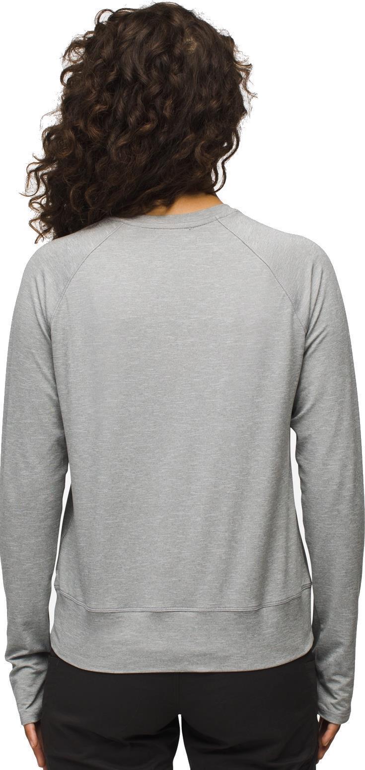 Sol Searcher LS Top - Womens - Heather Grey 3