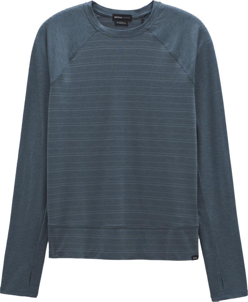 Sol Searcher LS Top - Womens - Weathered Blue Stripe 1