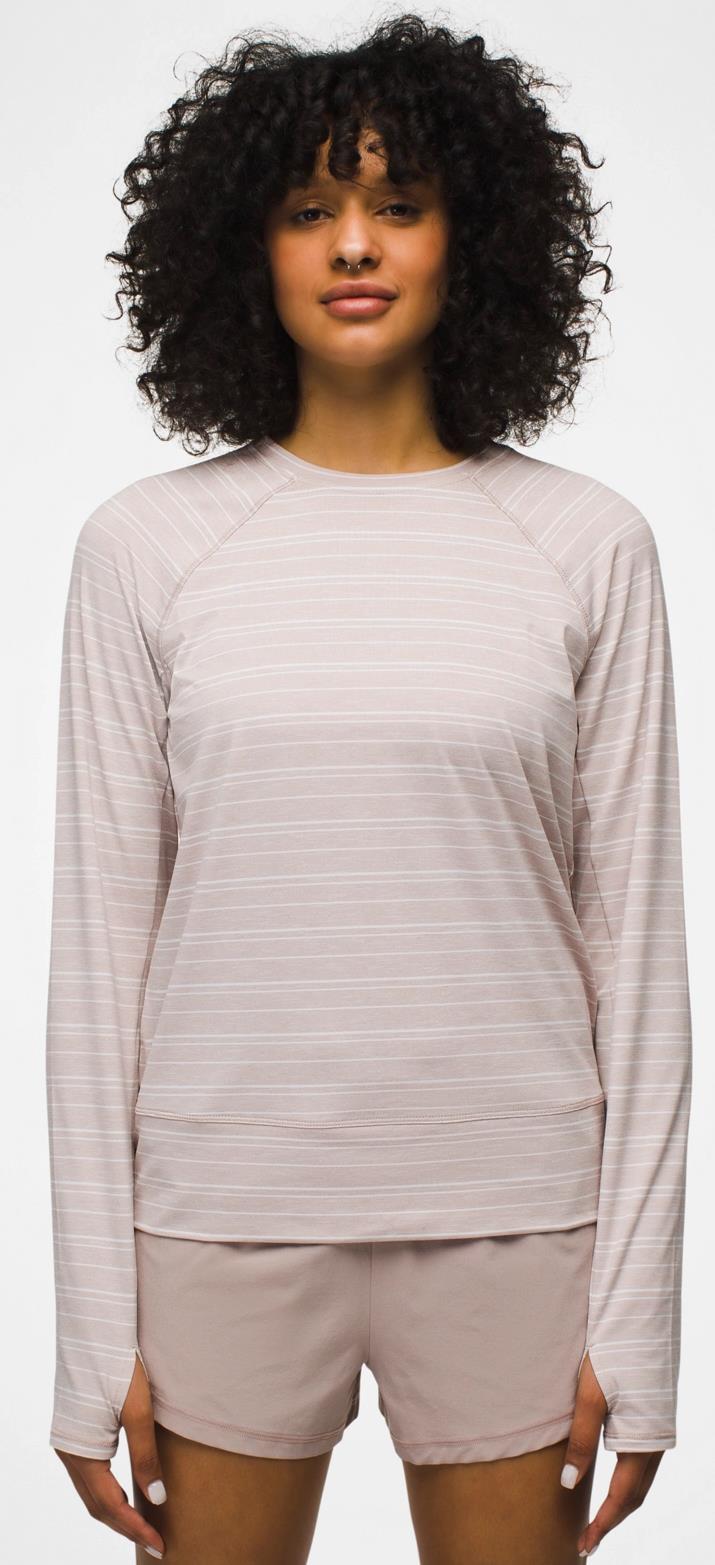 Sol Searcher LS Top - Womens - Willow Stripe 2
