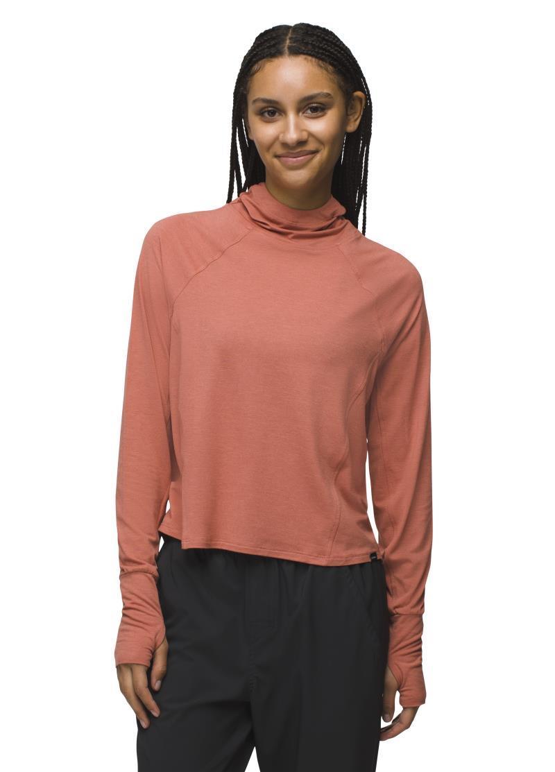 Sol Searcher Sun Hoodie - Womens - Terracotta 2