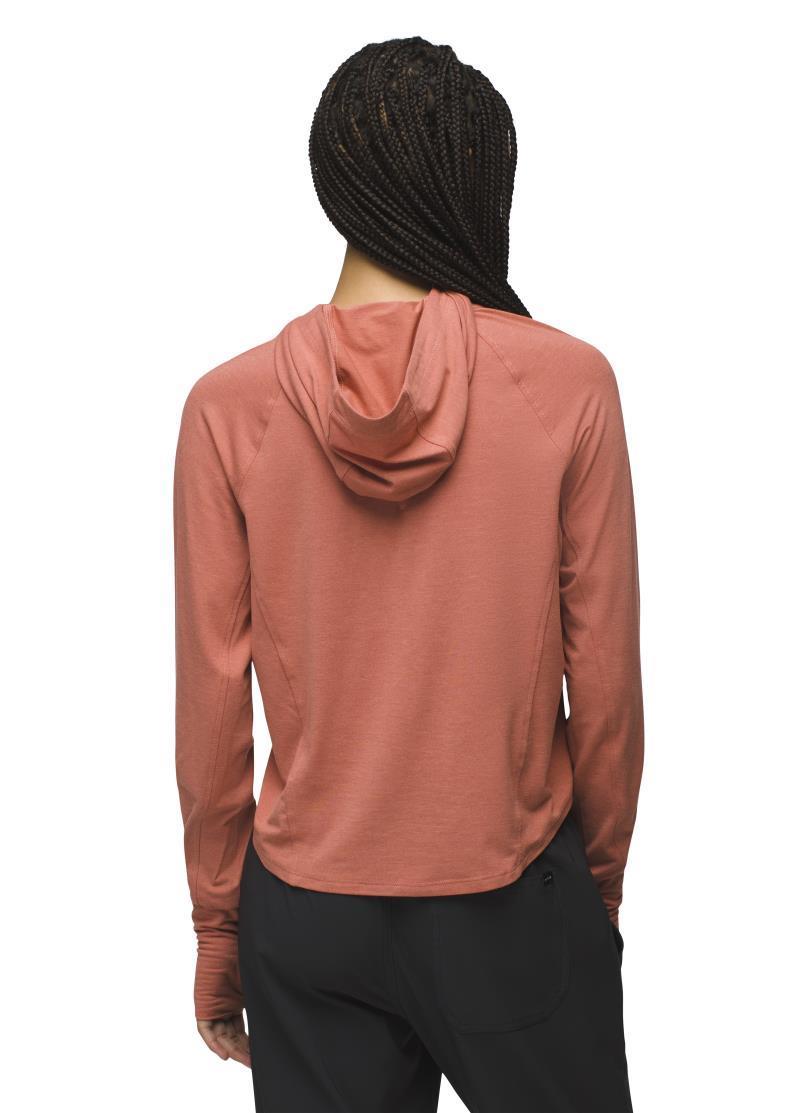 Sol Searcher Sun Hoodie - Womens - Terracotta 3